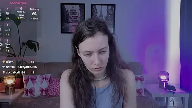 violetabloom (F young) - take off the top