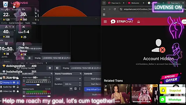 xUrGoddess_Bellax webcam