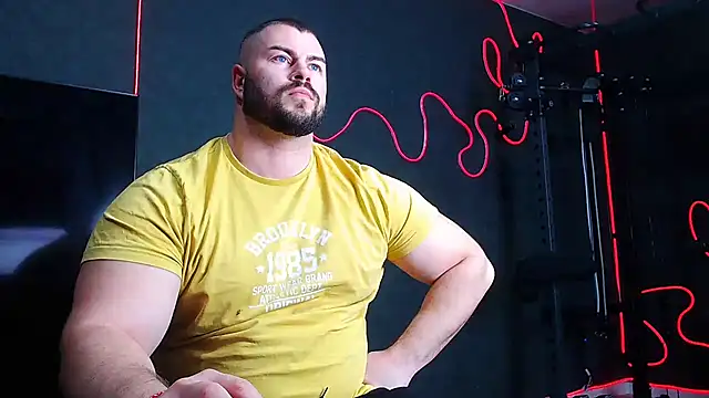 muscularjohnforux (M young) - naked body oil and twerk ass