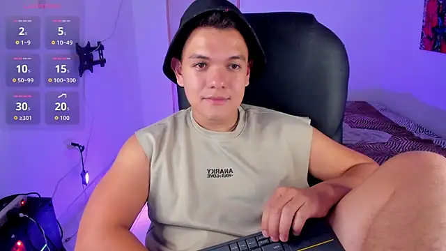 dunkan_kravitz (M twink) - cum show