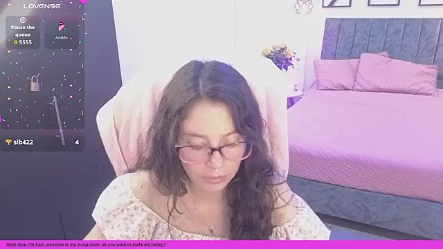 Samantha_blow webcam