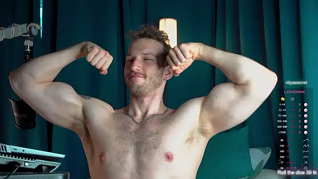 viktorsecret (M young) - naked and chest oil