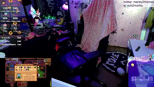 marleymaxwell - Marleymaxwell's free webcam