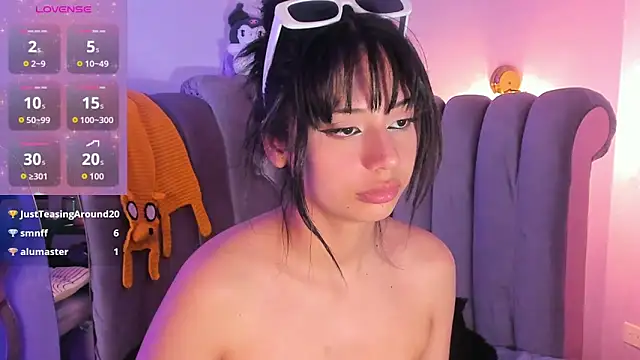 seren_bleck (F teen) - Naked & Wet Finger Lick and Play 💜✨