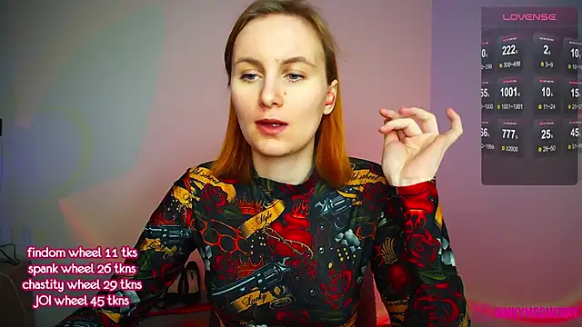 KinkyMissCherry webcam