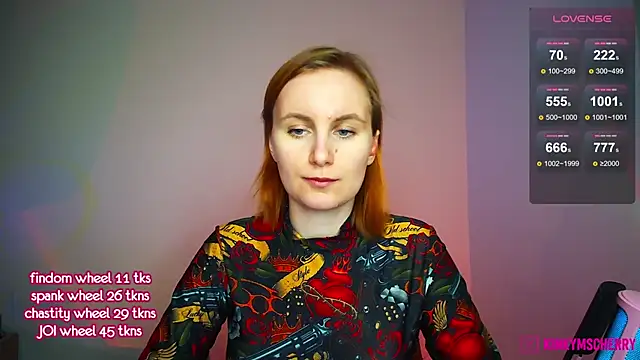 KinkyMissCherry webcam