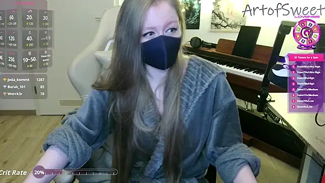 artofsweet - ArtofSweet's free webcam - UK Sex Cams