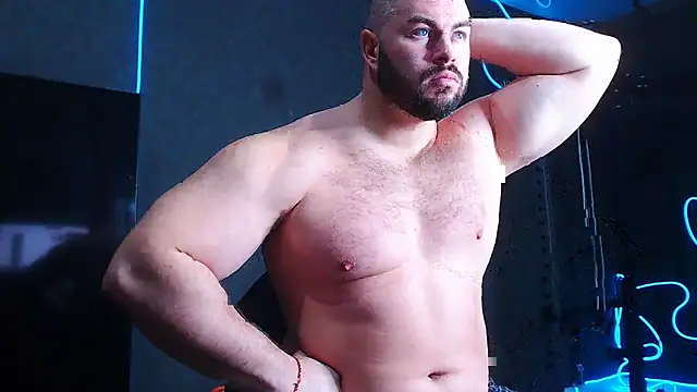 muscularjohnforux (M young) - naked body oil and twerk ass