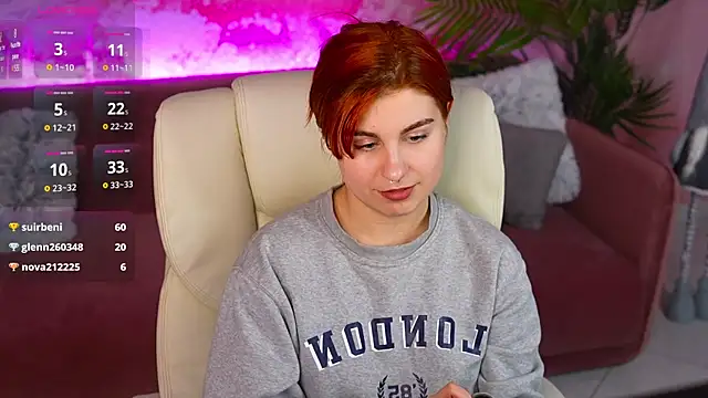 gingerpinky - GingerPinky's free webcam - UK Sex Cams