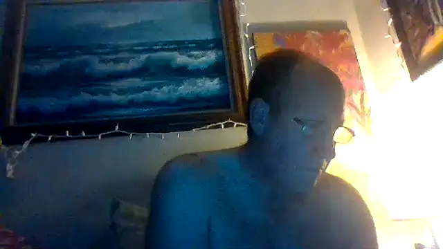 hornyrich69 (M mature) - naked cum#2 with plug in