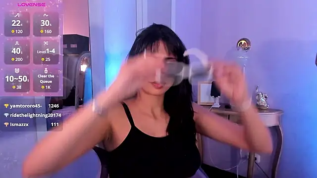 seren_bleck (F teen) - play with my domi very hot 🔥😈🔥💦