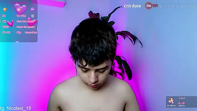 nico_leroy (M twink) - NAKED HORNY AND EROTIC DANCE