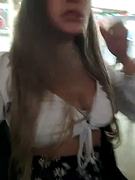 alana_69 (F young) - Full topless in public place!!! Risky!!!