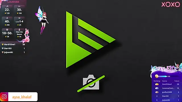 ayha_khalaf (F teen) - squirt + 1 mn control