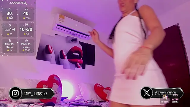tabyjhonson - TabyJhonson's free webcam - UK Sex Cams