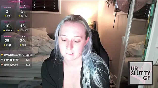 ursluttygf (F young) - sloppy dildo bj