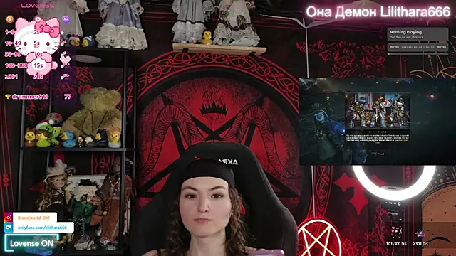 Lilithara666 webcam