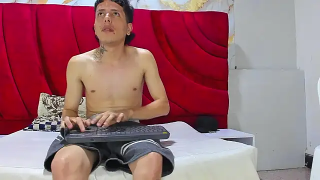 esteban_2102 (M young) - hard cock and spit