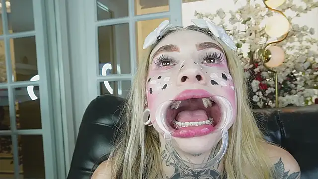 miss___angel (F young) - Deepthroat gag until cry destroy saliva