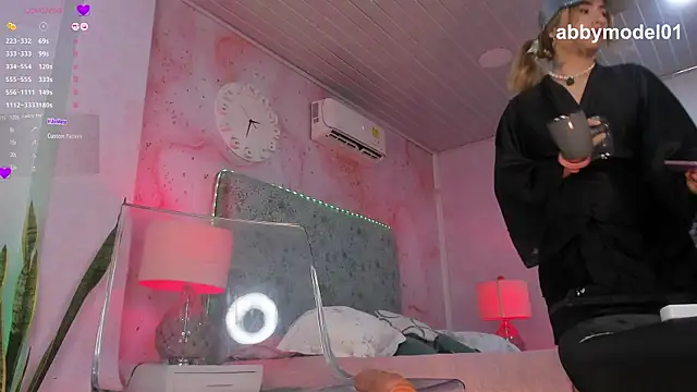 AbbyModel01 webcam