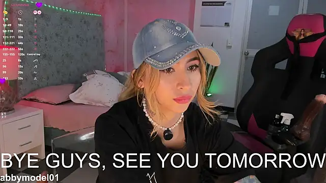 AbbyModel01 webcam