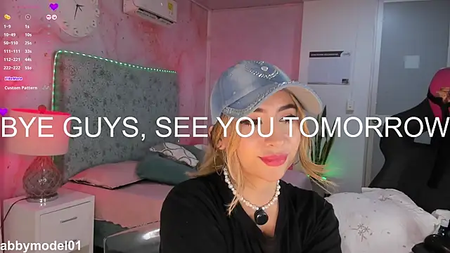 AbbyModel01 webcam