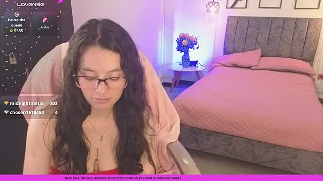 Samantha_blow webcam