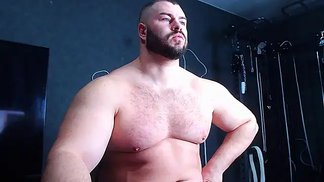 muscularjohnforux (M young) - naked body oil and twerk ass