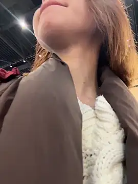 rosiesecret (F young) - RISKY pinch nippls behind&near someone