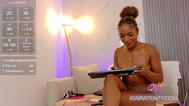 kiaratentation webcam