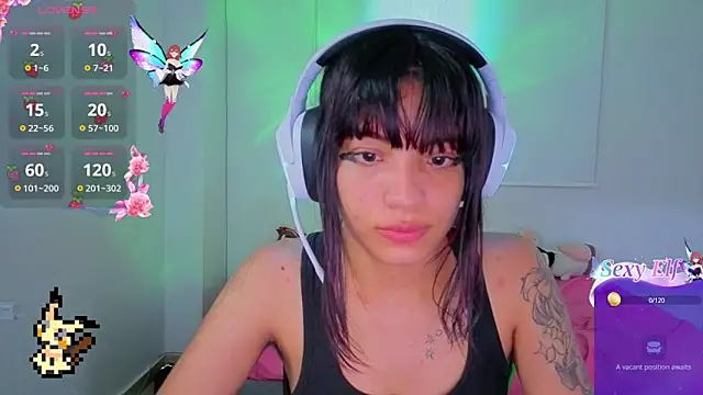 Live cam of Lovelyamyy from  | Watch me live!