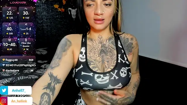 anhell7_x - Anhell7_x's free webcam - UK Sex Cams