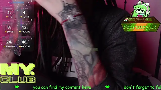 witch_emma (F young) - SHORT BLUE DRESS💚Fav vibe 33/111