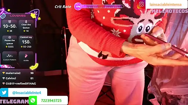 LaInsaciableIntensa webcam