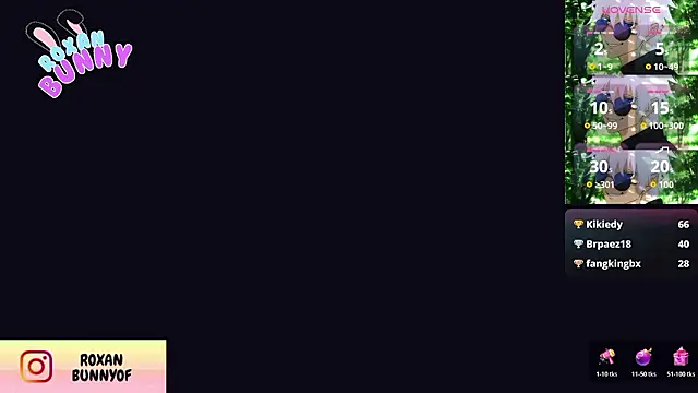 Roxanbunny1 webcam