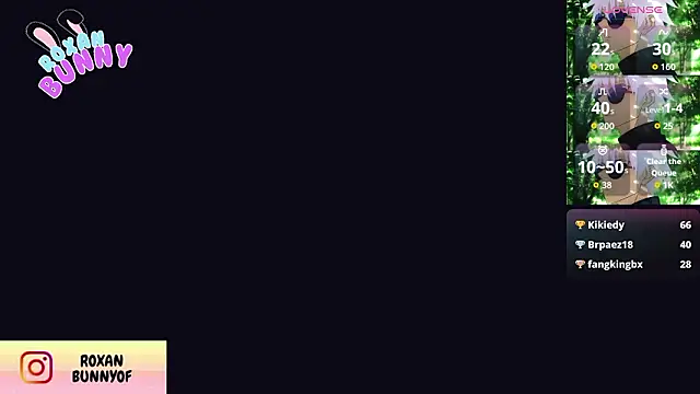 Roxanbunny1 webcam