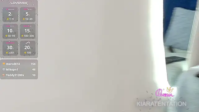 kiaratentation webcam