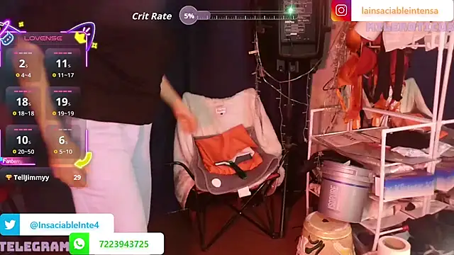 LaInsaciableIntensa webcam