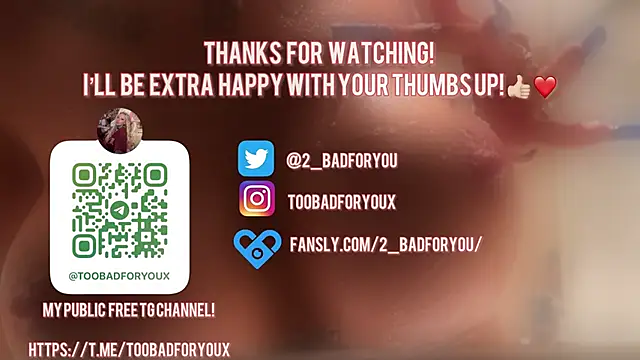 2badforyou webcam
