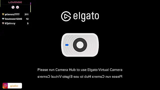 giiadior1 - Giiadior1's free webcam