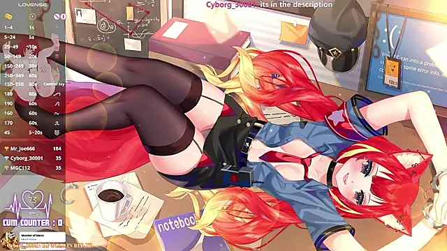 lewdfoxy_vt - LewdFoxy_VT's free webcam - UK Sex Cams