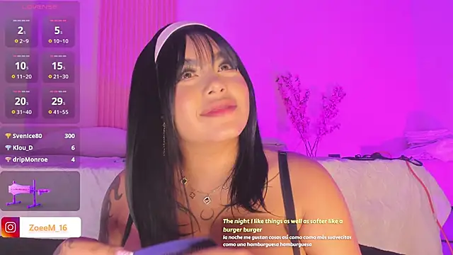 zoe1_2 - Zoe1_2's free webcam - UK Sex Cams