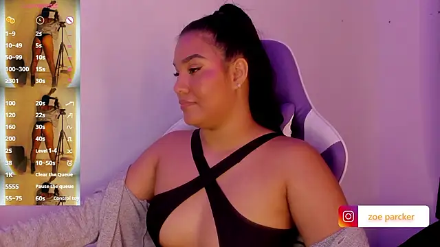 ZoeParcker webcam