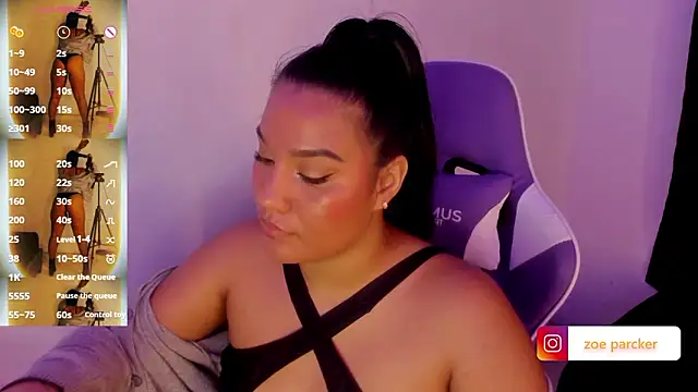 ZoeParcker webcam