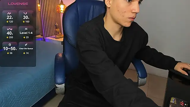 samblack_ (M twink) - cum show