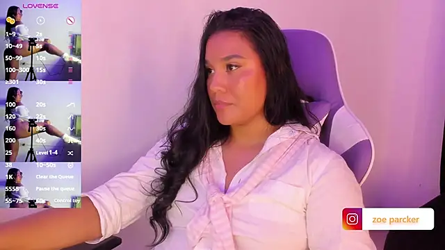 ZoeParcker webcam