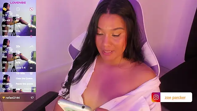 ZoeParcker webcam