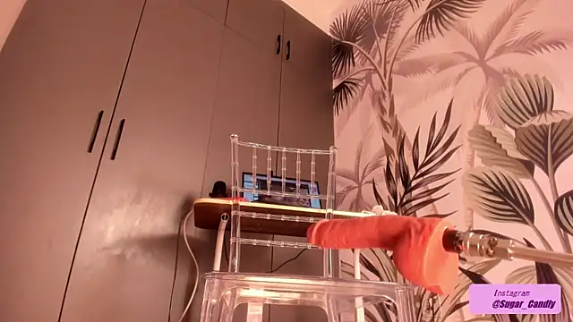 sugar-mirie (F young) - control domi and machine 4 min🔥+💦