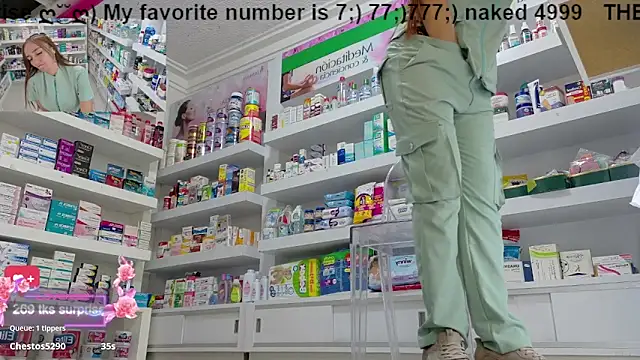 swmilena_hot_ (F milf) - 💊 Naughty Pharmacist  off panty