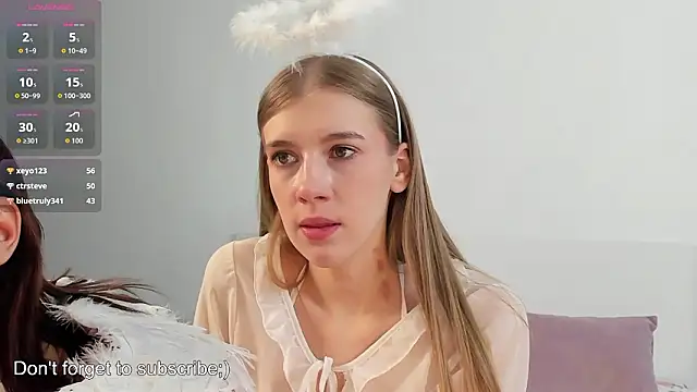 wetkaylaa (F teen) - French kiss CLOSE UP